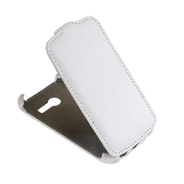 Чехол для Samsung SM-G110H (Galaxy Pocket 2) флип кожзам №1 <белый> #1