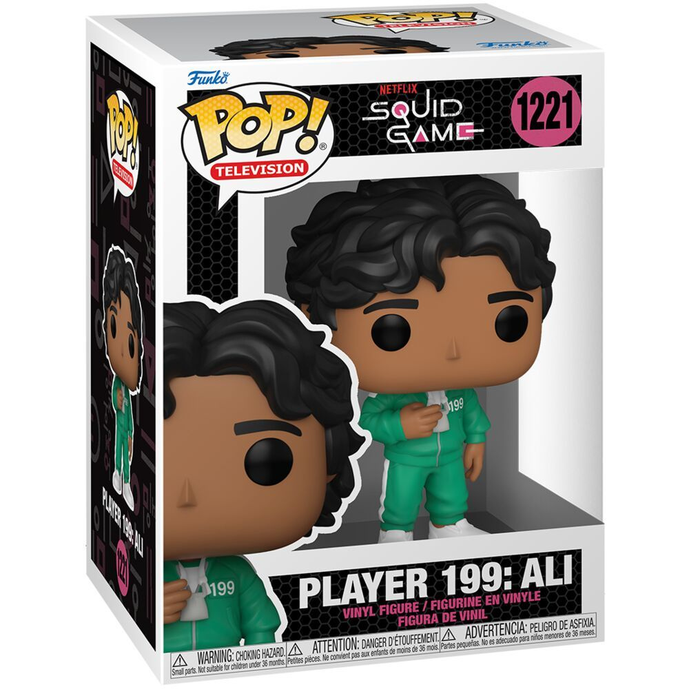 Фигурка Funko POP TV Squid Game Player 199 Ali #1