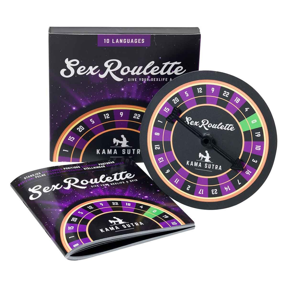 Настольная игра-рулетка Sex Roulette Kamasutra - купить с доставкой по  выгодным ценам в интернет-магазине OZON (1341096646)