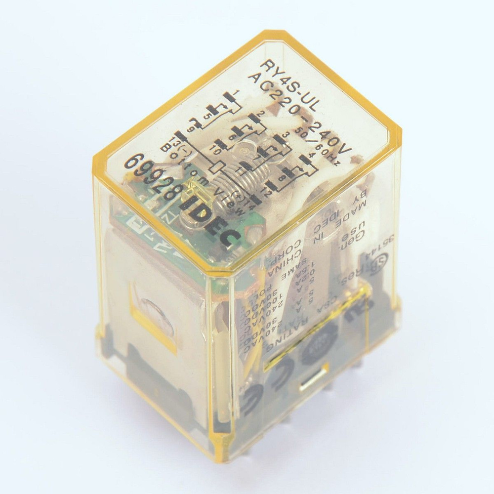 Реле электромагнитное IDEC RY4S-UL AC220-240V (014227) #1