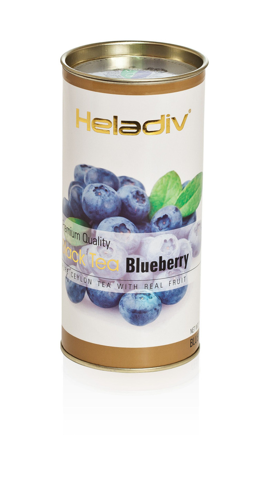 Чай черный листовой Heladiv Blueberry (Черника) Туба 100гр #1