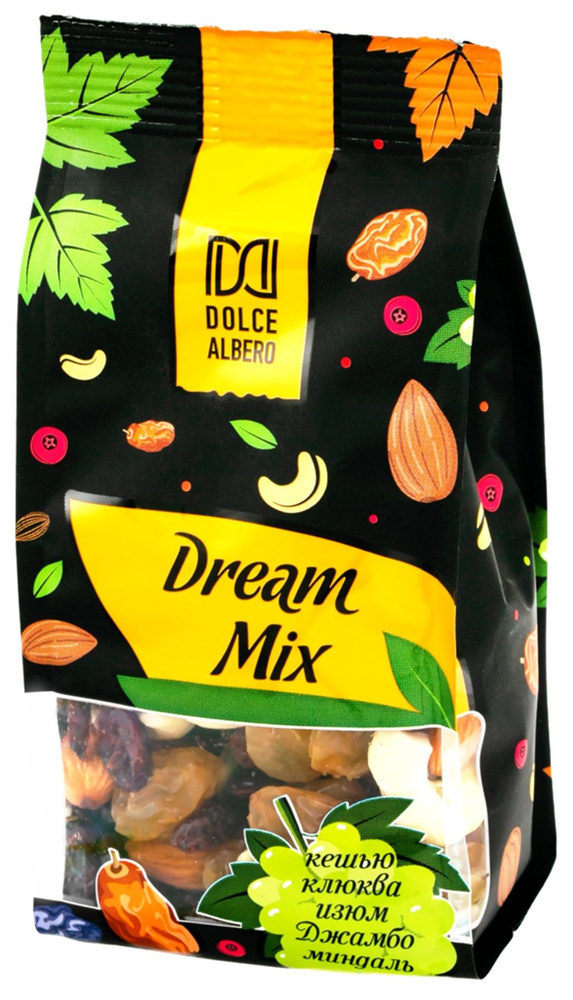 Смесь ягодно-ореховая DOLCE ALBERO Dream Mix, 120 г - 4 шт. #1