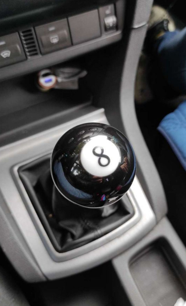 Ручка КПП универсальная черная, бильярдный шар 8 - купить по выгодным ...