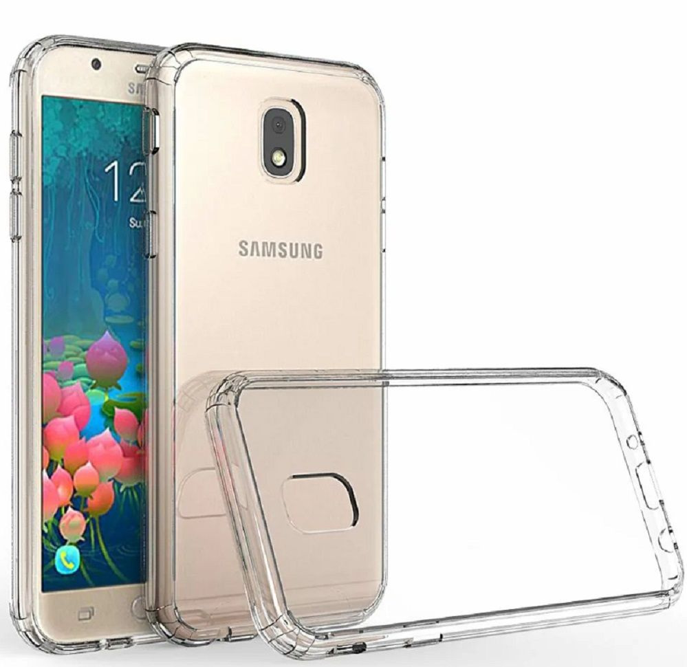 Силиконовый чехол для Samsung Galaxy J7 2017 / J730 прозрачный