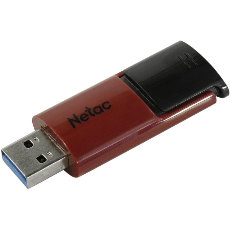 Флеш-память Netac U182 Red USB3.0 Flash Drive 128GB,retractable #1