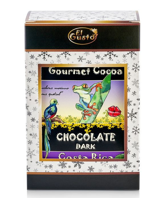 Какао EL Gusto gourmet cocoa chocolate dark 450 г, Коста-Рика #1