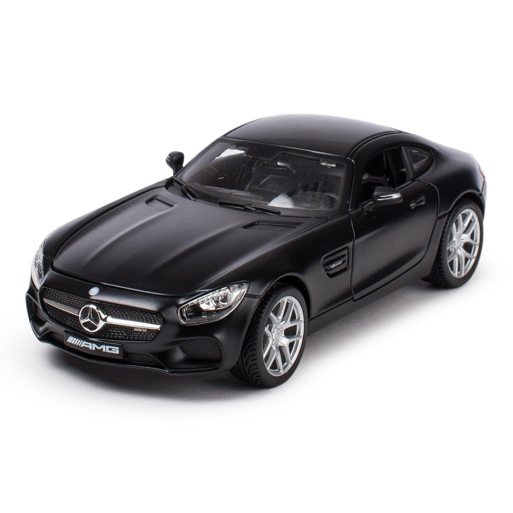 Игрушка Машина металлическая MERCEDES-AMG GT S, 1:64, цвет чёрный матовый -  купить с доставкой по выгодным ценам в интернет-магазине OZON (818093634)