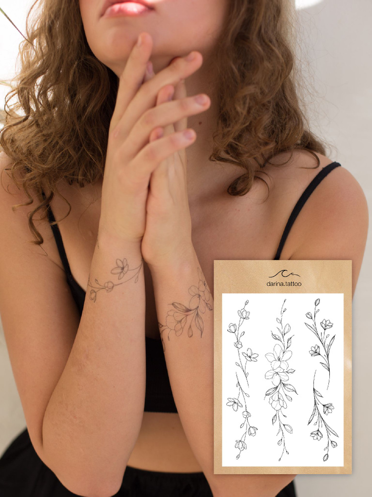 Тату (татуировка) Цветы: мужские и женские татуировки, фото и эскизов от лучших тату-мастеров