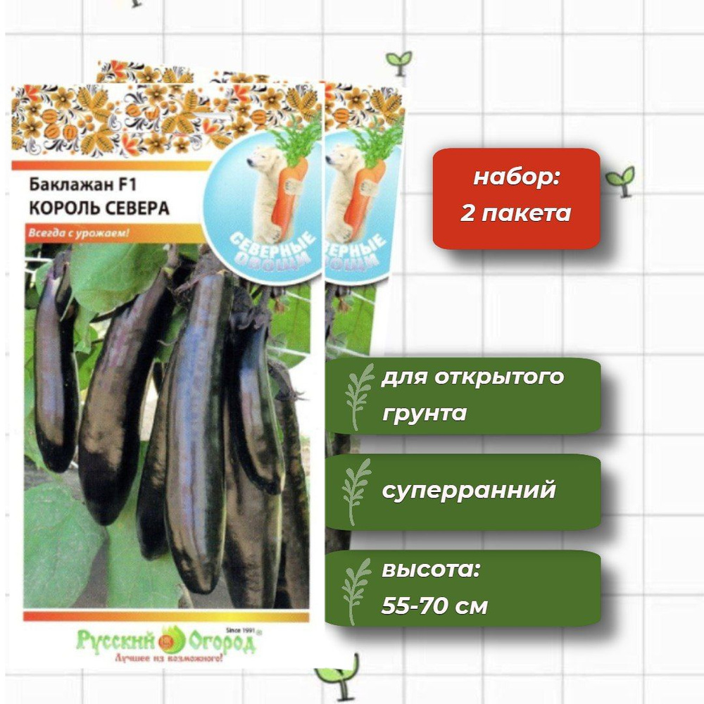 Баклажан Король Севера Отзывы Фото