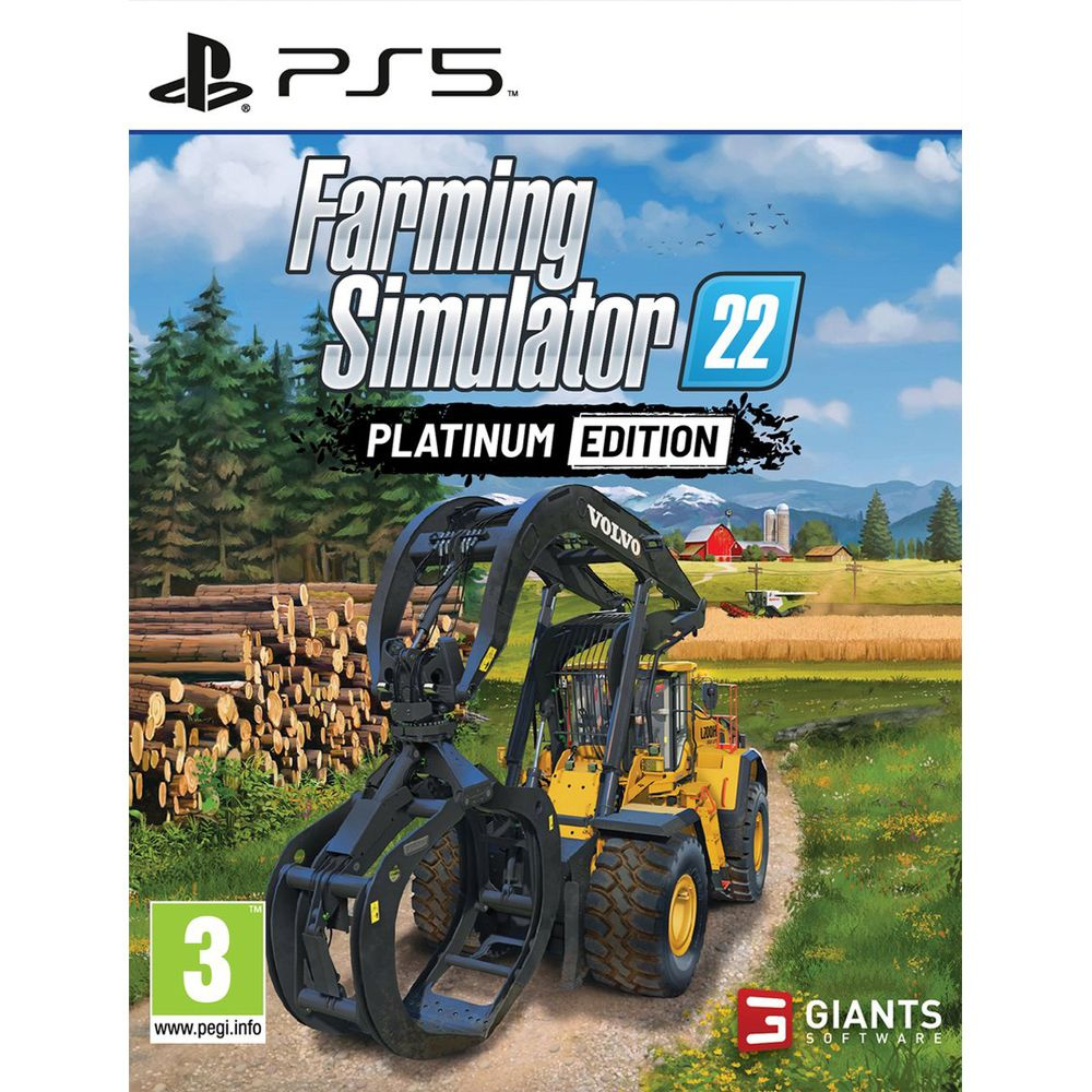 Игра Farming Simulator 22 - Platinum Edition (PlayStation 5, Русские субтитры) #1