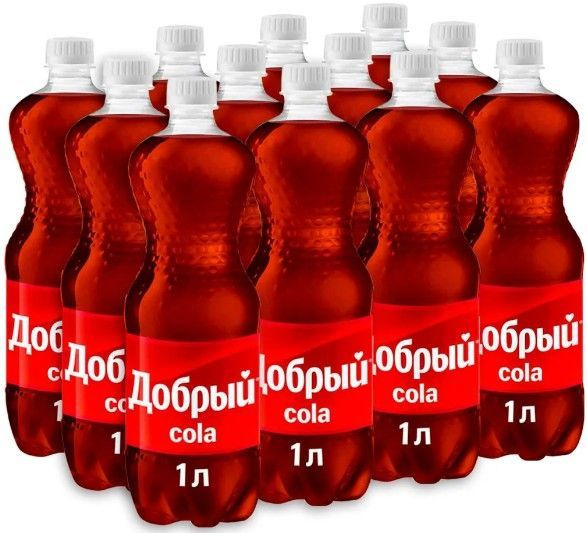 Газированный напиток Добрый Cola (Кока-Кола) 1л х 12шт #1