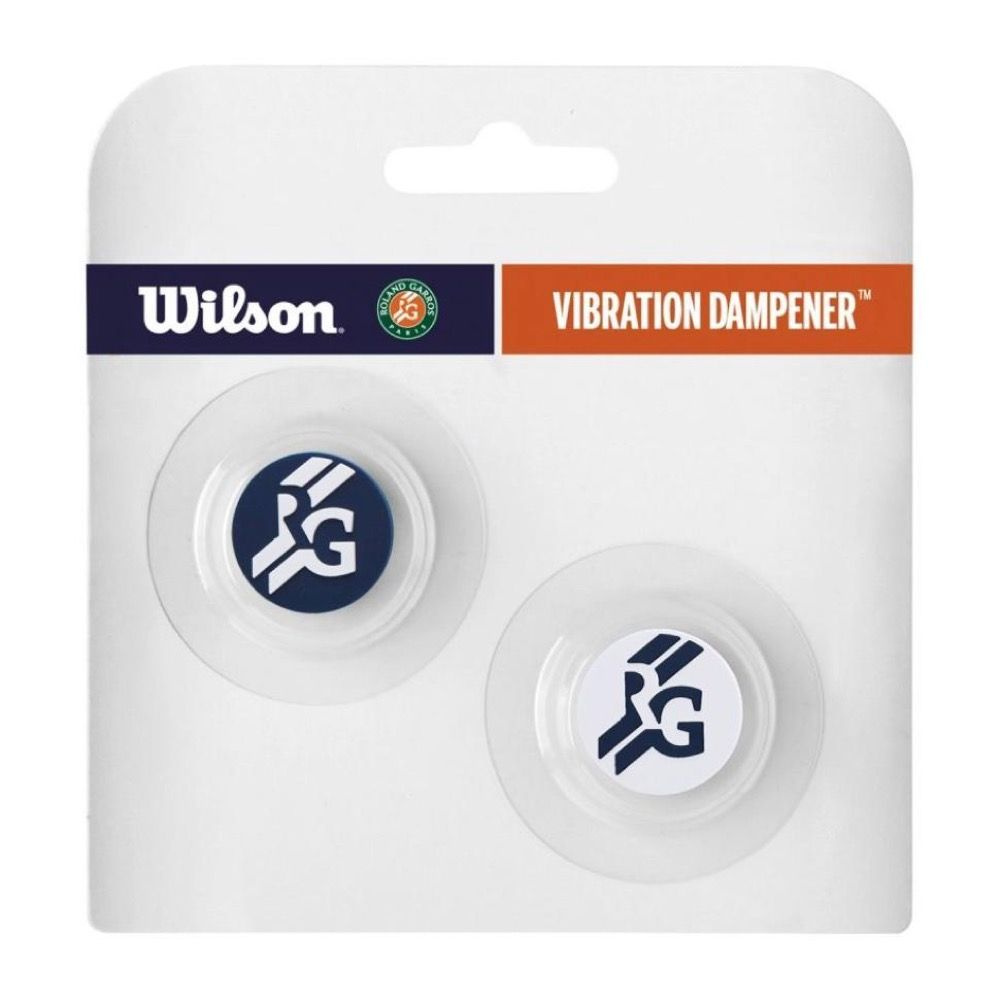 Набор виброгасителей Wilson Roland Garros Vibration Dampener Navy (2шт) #1