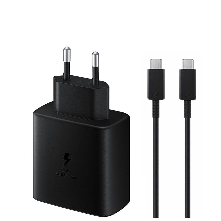 Сетевое зарядное устройство Samsung 25w pd charger,EP-TA800, 45 Вт, USB  Type-C, AFC (Samsung), Fast Charge - купить по выгодной цене в  интернет-магазине OZON (834632843)