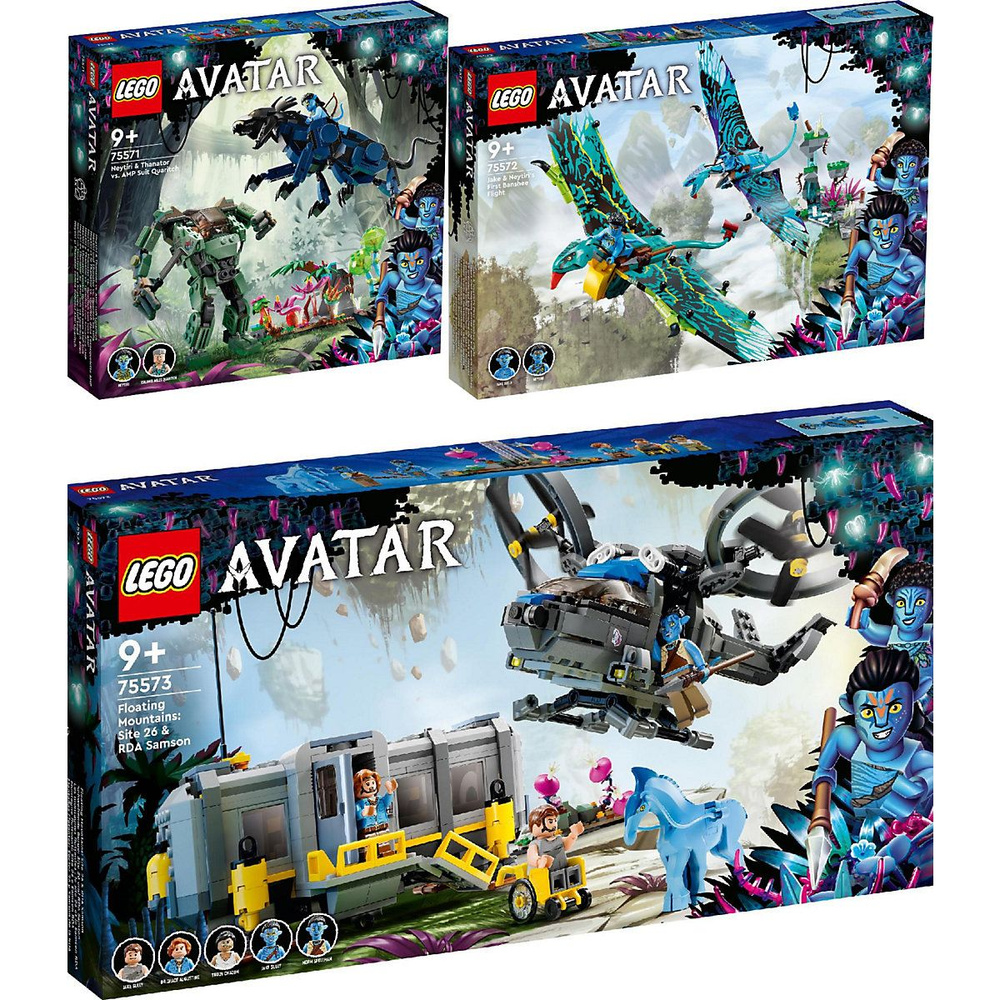 LEGO аватар, набор из 3 конструкторов: 755- -71, -72 и -73 купить на ...