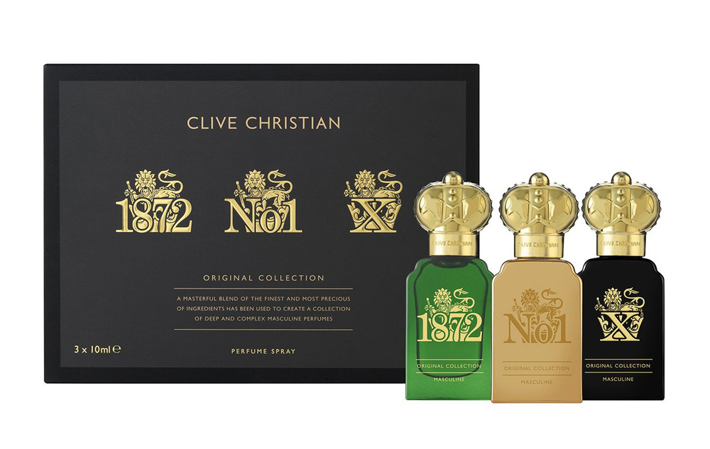 Clive Christian オリジナルコレクション 3本セット 10ml Дорожный набор духов Original Collection Travellers Set