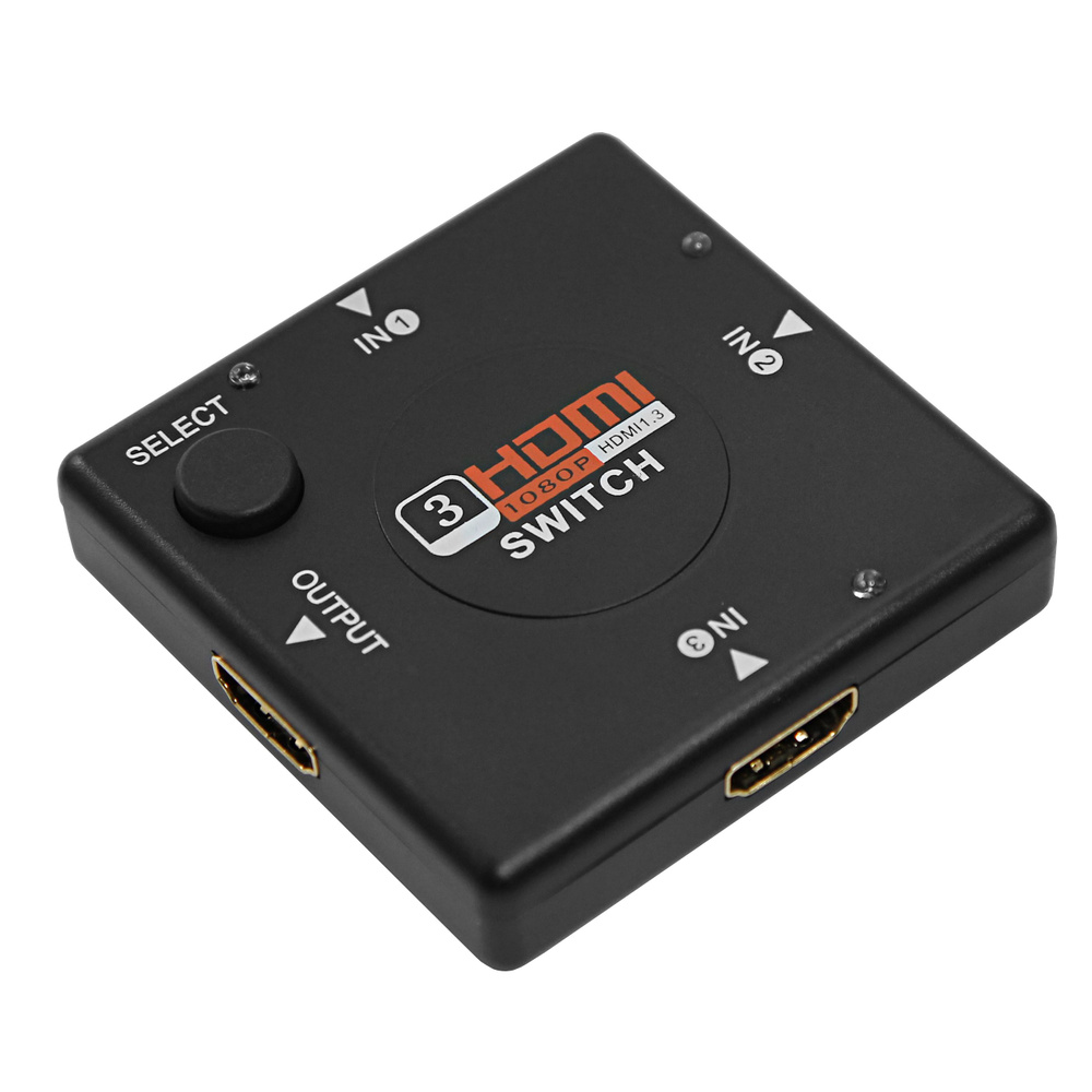 Делитель Сплиттер хаб переходник адаптер разветвитель REXANT 3 HDMI на .