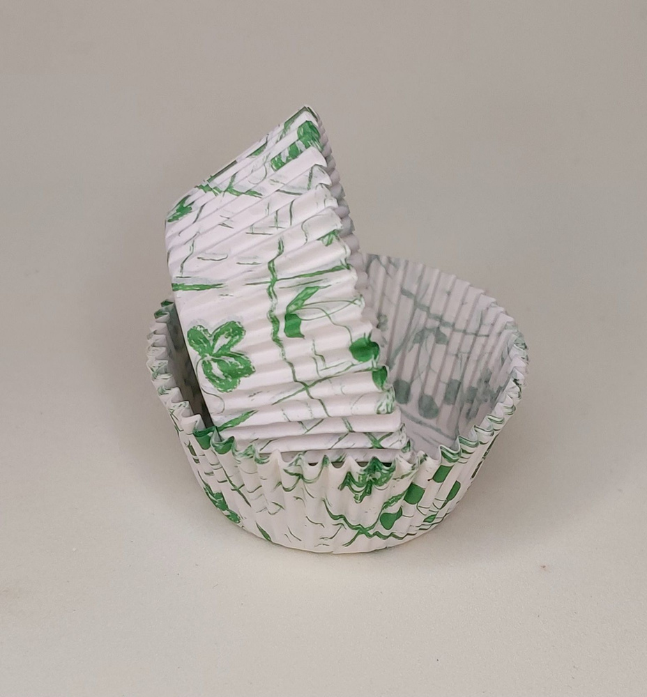 Форма для выпечки бумажная/Тарталетки бумажные для кексов 6 см 100 штук ...