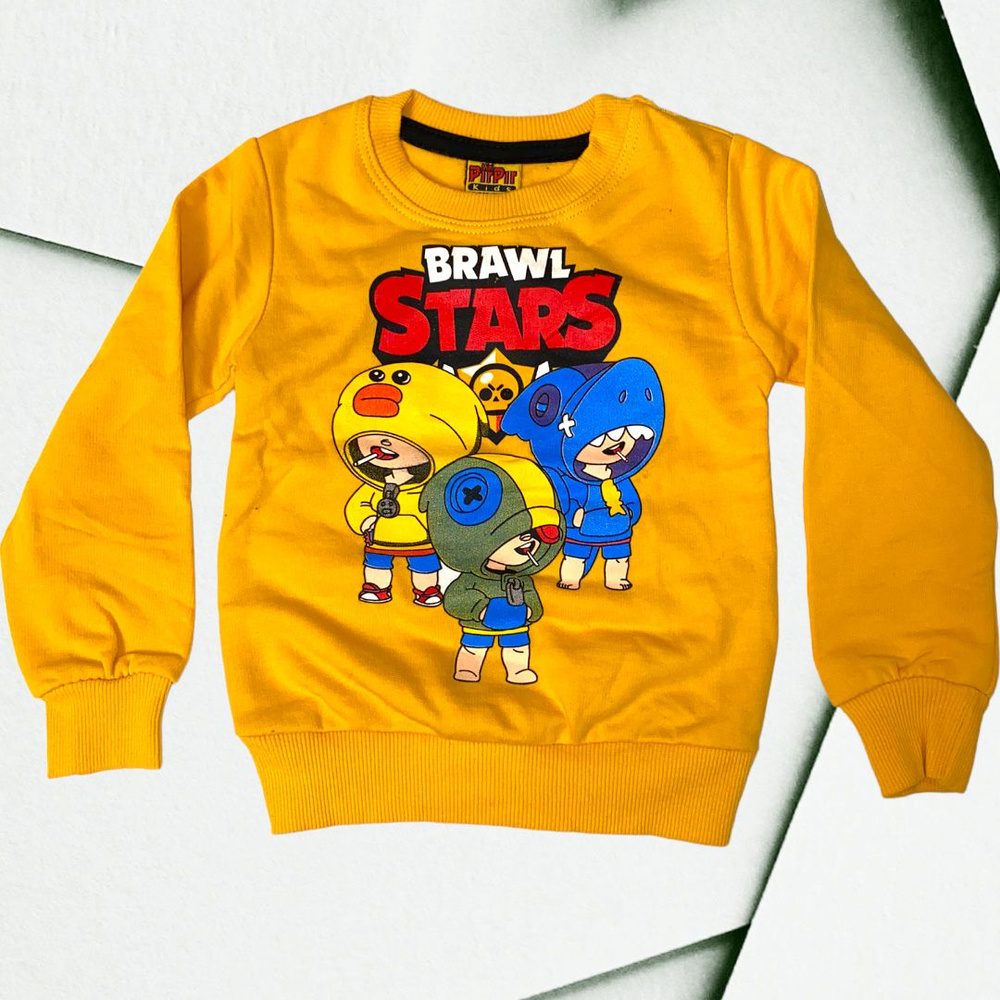 Свитшот Brawl Stars Бравл Старс - купить с доставкой по выгодным ценам ...