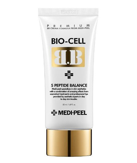 Осветляющий ББ-крем с пептидами Medi-Peel 5 Peptide Balance Bio-Сell BB Cream  #1