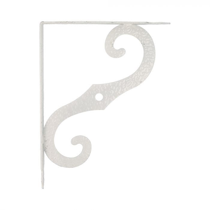 Кронштейн для полок AMIG, декоративный,белый, PALOMILLA 2-100*90 мм, комплект 2 шт  #1