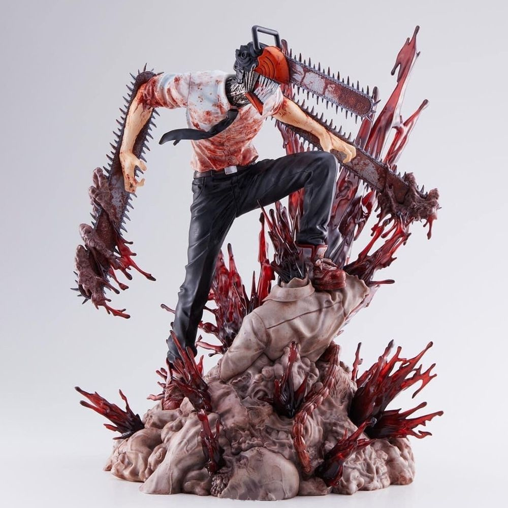 Фигурки Человек с бензопилой Игрушки Chainsaw Man Denji Кукла Аниме-модели  27cm - купить с доставкой по выгодным ценам в интернет-магазине OZON  (1342647412)