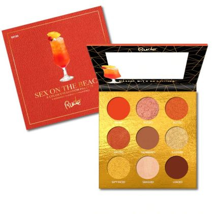 RUDE Палитра теней для век Cocktail Party 9 Color Eyeshadow  