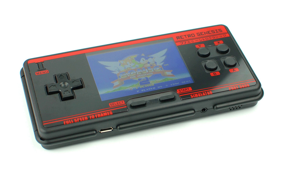 Игровая портативная приставка Retro Genesis +4000 игр - купить с ...