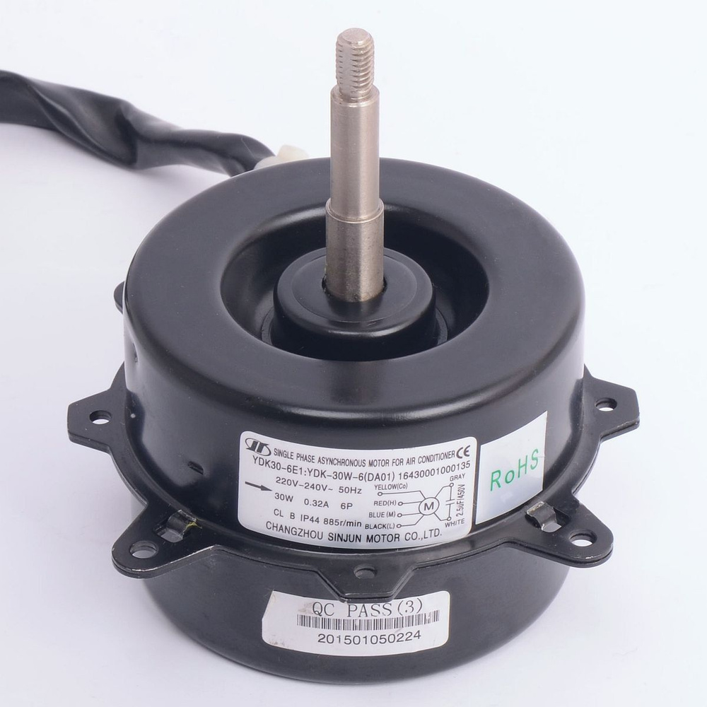 Электродвигатель наружного блока YDK30-6E1:YDK-30W-6(DA01) (019154 ...