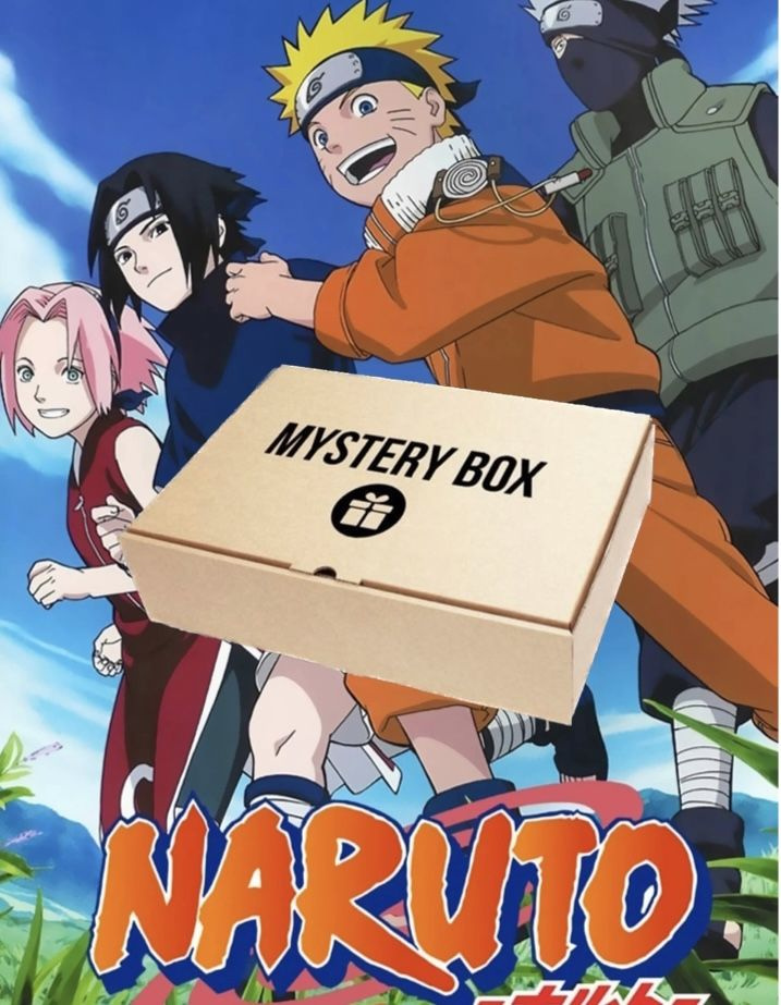 Подарочный набор NARUTO аниме НАРУТО мистери коробка box бокс  #1