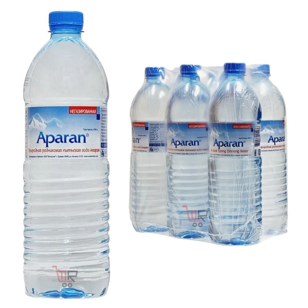 Родниковая вода Aparan 1 л - 12 шт #1