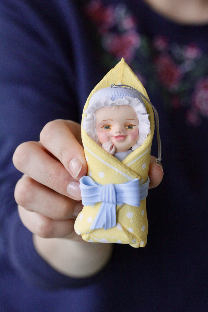 Как слепить куклу из полимерной глины - мастер класс
