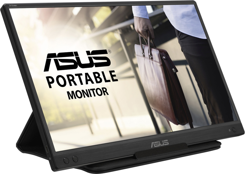 ASUS 15.6" Монитор MB166C, черный #1