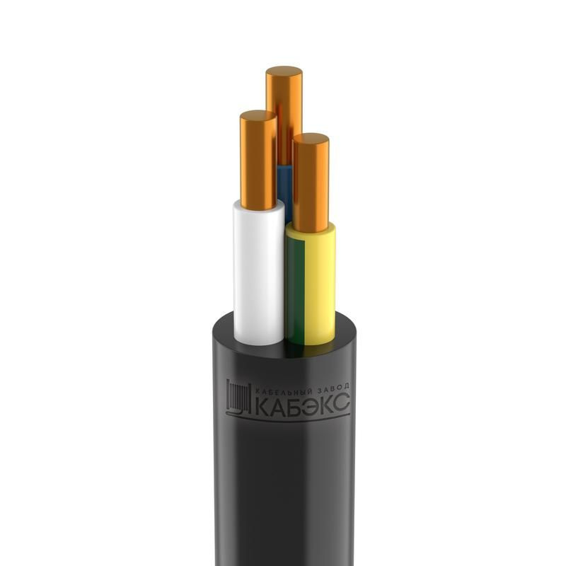 Силовой кабель, Кабель ВВГнг(А)-LS 3х4 (N PE) 0.66кВ (м) Кабэкс, КАБЭКС ТХМ00070631 (1 м.)  #1