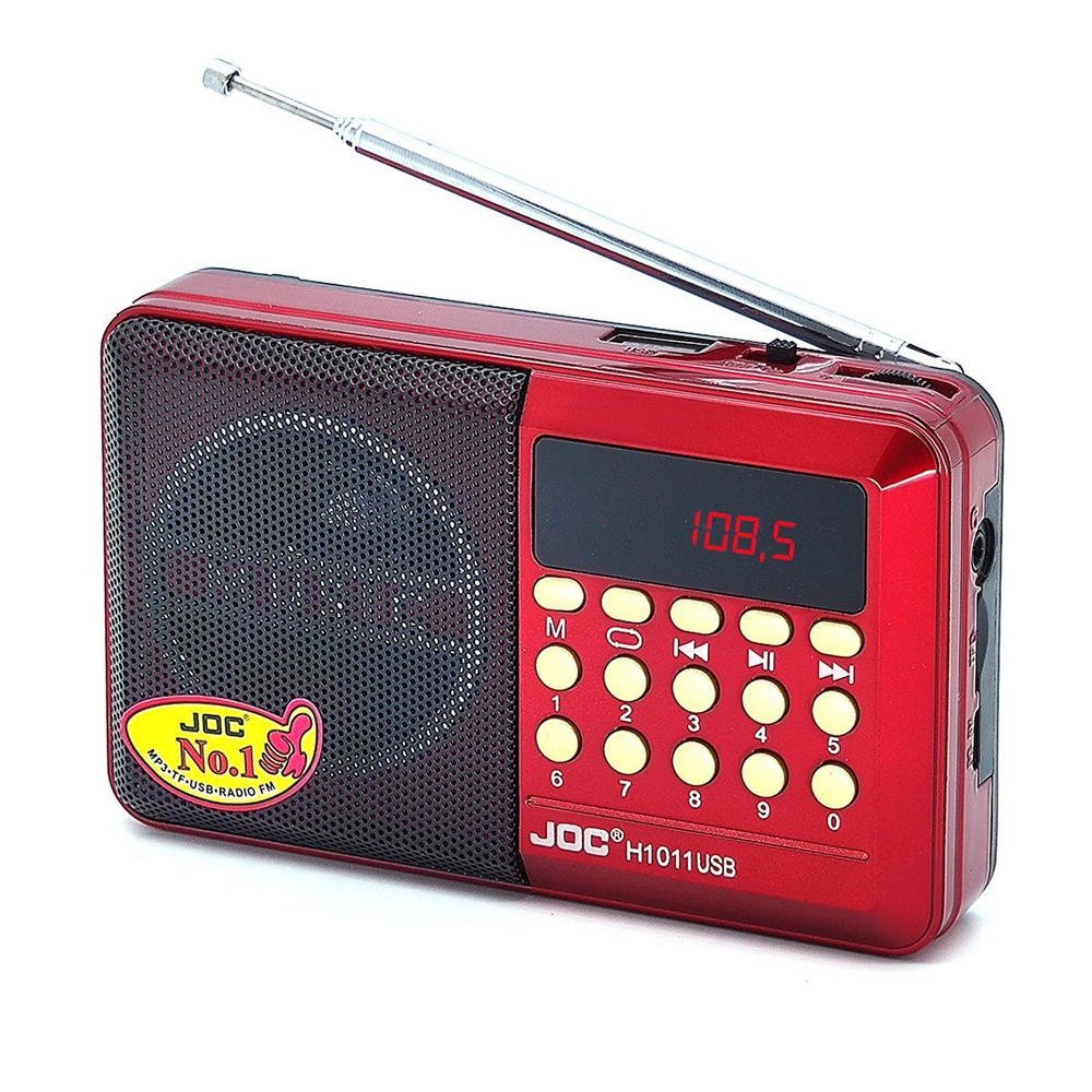 Радиоприемник цифровой JOC H1011ВТ Radio FM, USB, microSD, Bluetooth (блютус)  #1