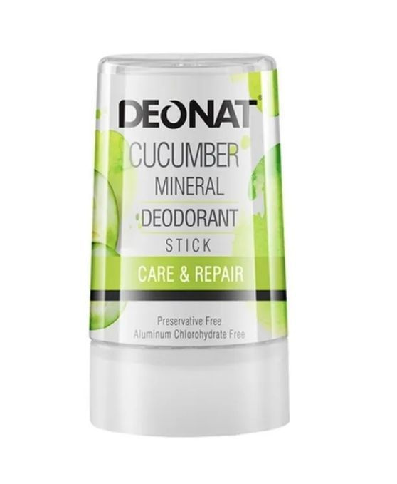 Натуральный минеральный дезодорант-кристалл с огурцом DeoNat, 60 гр  #1