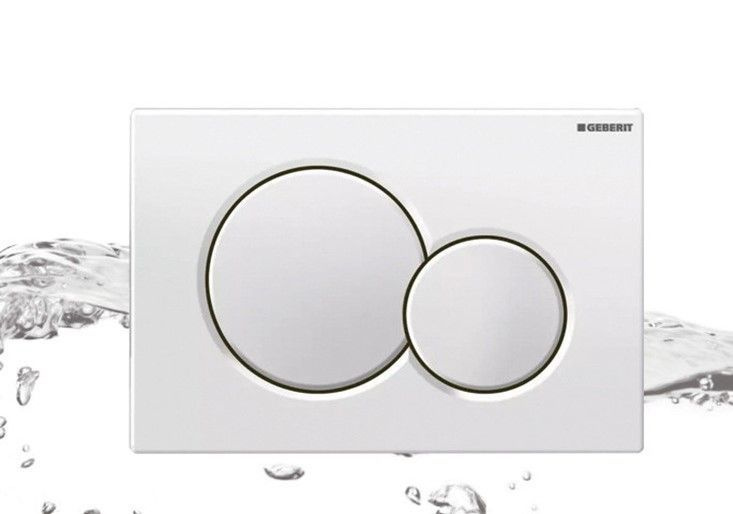 Кнопка для инсталляции GEBERIT 115.770.11.5 SIGMA 01 белая. Клавиша ...