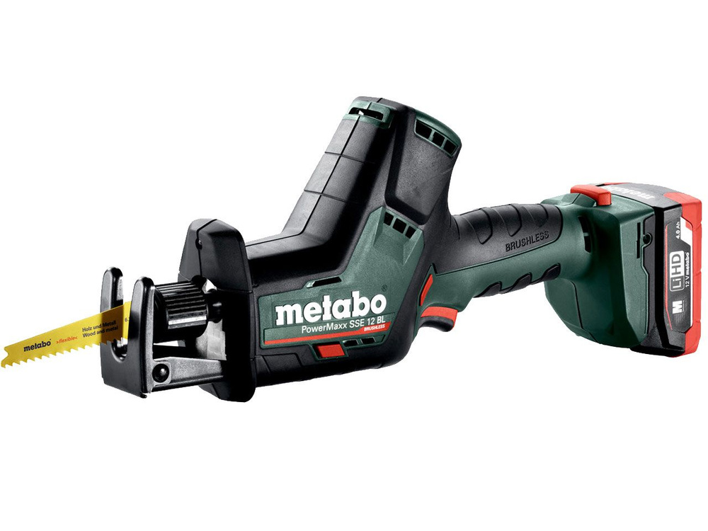 Аккумуляторная сабельная пила METABO SSE 12 BL 602322800 #1