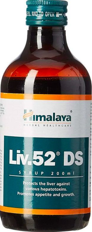 Сироп Лив 52 ДС Хималая (Liv.52 DS Syrup Himalaya) для печени, при циррозе, гепатите, анемии, 200 мл #1