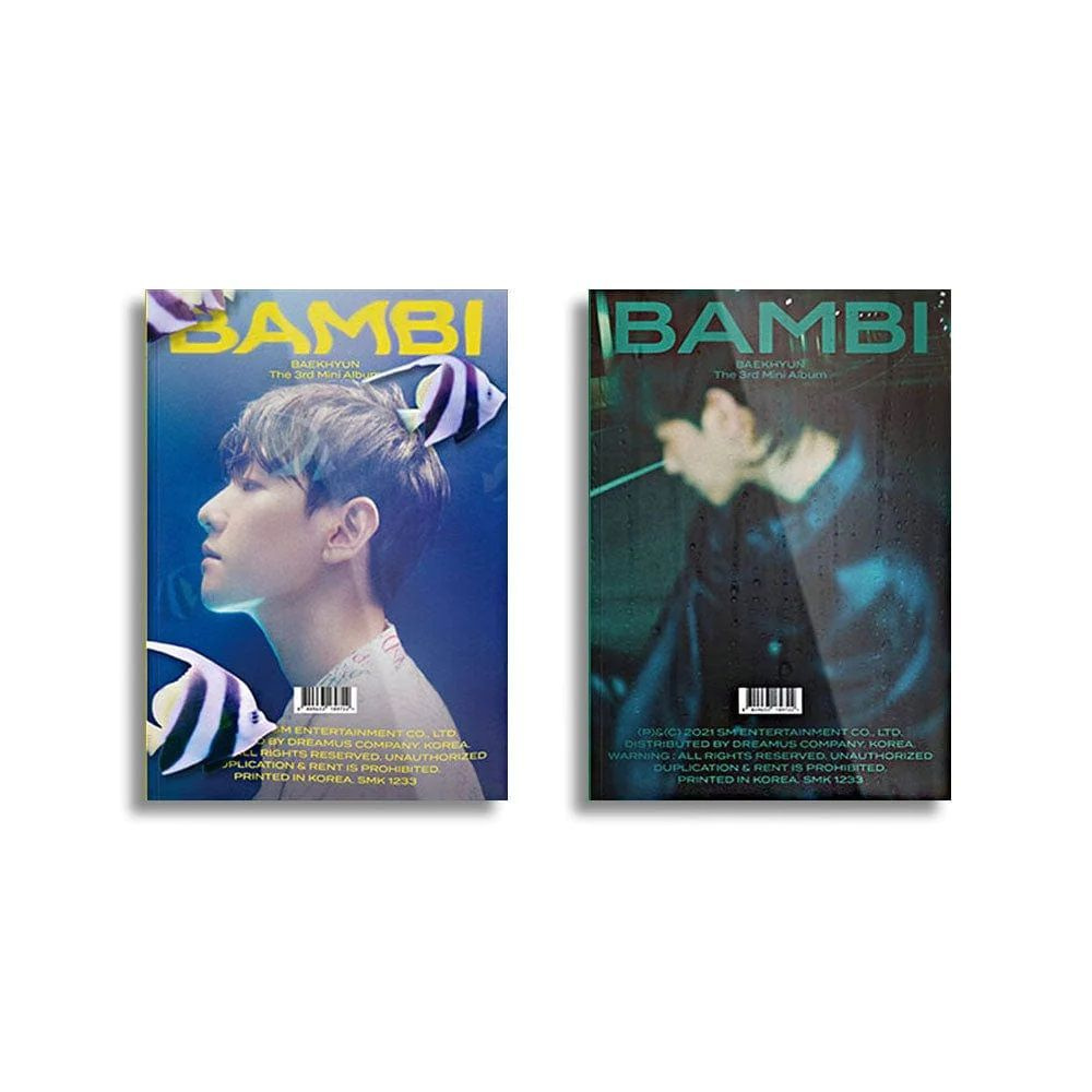 CD Альбом EXO BAEKHYUN BAMBI Третий мини-альбом (случайная версия  фотокниги) - купить по низким ценам в интернет-магазине OZON (1281603435)
