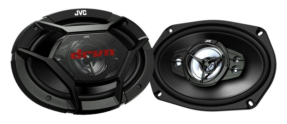 Колонки автомобильные JVC CS-DR6950H 800Вт 86дБ 4Ом 15x23см 6x9дюйм ком.2кол. коаксиальные пятиполос #1