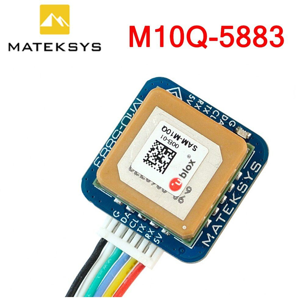 MATEK M10Q - 5883 Магнитный компас GPS - модуля GPS для самолетов RC FPV  Free DIY - купить с доставкой по выгодным ценам в интернет-магазине OZON  (905554912)