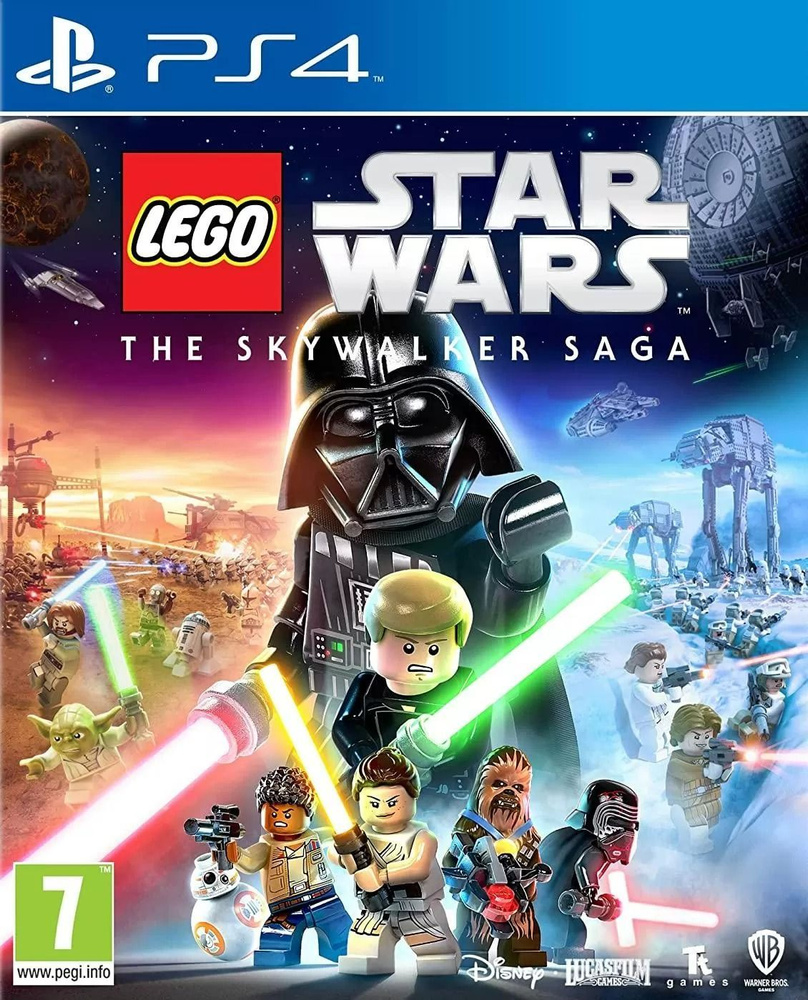 Игра на диске LEGO Star Wars: The Skywalker Saga (PS4) Русская Версия