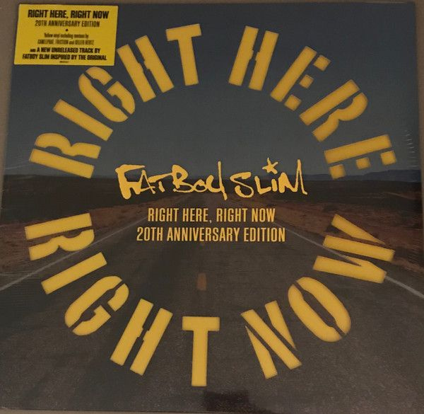 Винил пластинка Fatboy Slim. Right Here Right Now (Vinyl, 12", Limited Edition, Yellow Vinyl)  #1