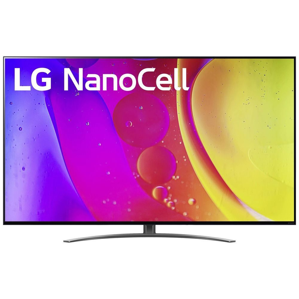 LG Телевизор 55NANO826QB.ARUB(2022) 55" 4K UHD, серый, темно-серый #1