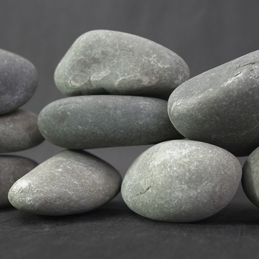 Камни для бани и сауны Диабаз 100-150 мм 10кг #1
