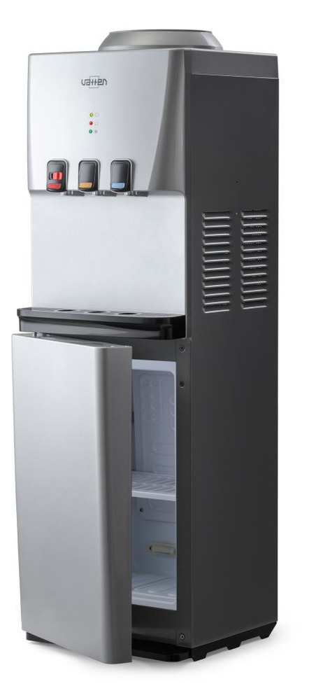 Кулер напольный с холодильником VATTEN V46SKB купить на OZON по низкой ...