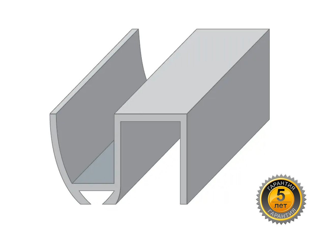 Нижняя направляющая (1 метр) для раздвижных дверей до 100 кг ...