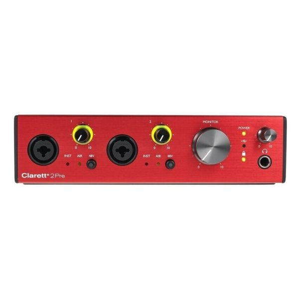 Аудиоинтерфейс Focusrite Clarett+ 2Pre USB #1