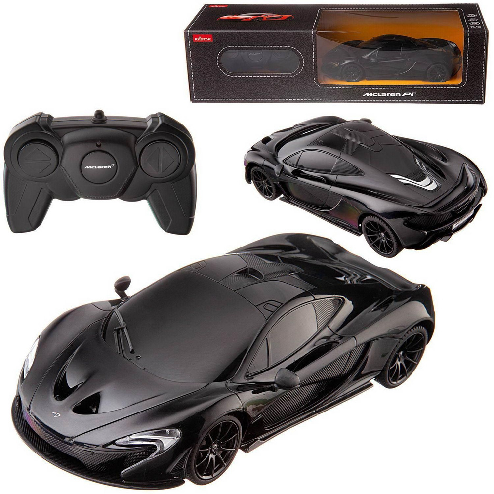 Машина р/у 1:24 McLaren P1, цвет чёрный 2.4G