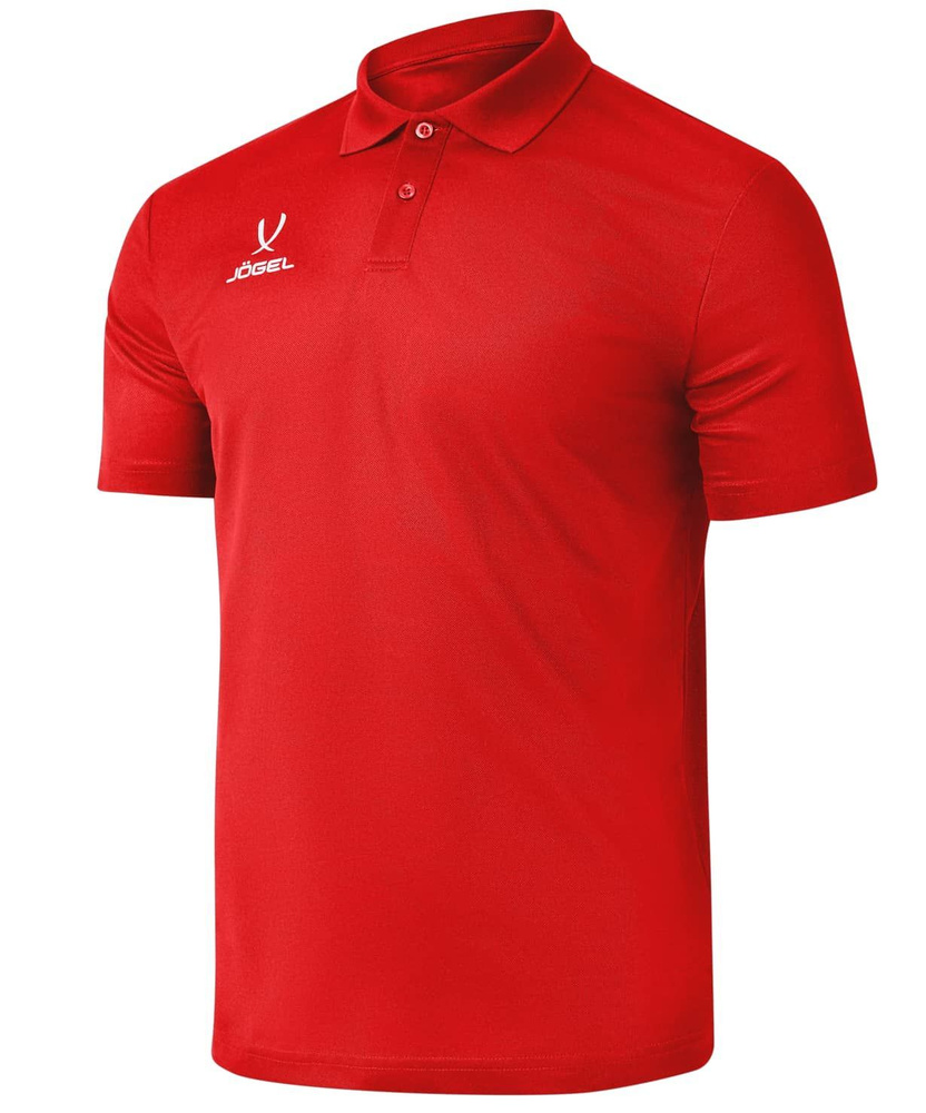 Поло JOGEL, размер 50, 48, цвет красный, Полиэстер 100% - купить по ...